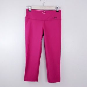 Nike | One Legend Hot Pink Athletic Capri Leggings
